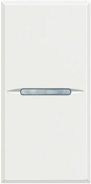 BT Axolute White Axial Выключатель 16 А 1 мод HD4001