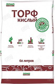 Торф Кислый Лама Торф 60л [45] 41833
