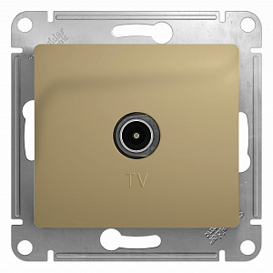 GSL000493 Розетка TV коннектор Титан SE
