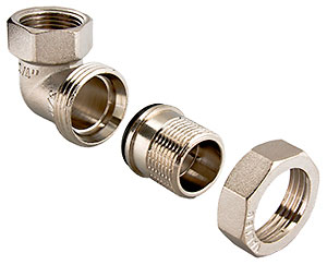 Американка угловая 3/4 хром Valtec (VTr.098.N.0005)