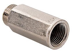 Удлинитель 1/2"х40мм никель шестигр. корп. Valtec (VTr.197.N.0440)