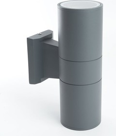 Светильник DH0702 2*60W 230V E27 СЕРЫЙ IP54 FERON 06295