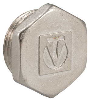 Заглушка 2" наруж. (пробка) хром Valtec (VTr.583.N.0009)