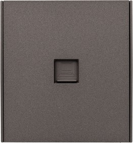 Розетка RJ45 cat6 комп MIELE STRONG ГРАФИТ KRANZ KR-78-0724-6