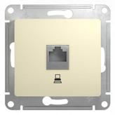 GSL000281К Розетка компьютерная RJ45 кат5 беж