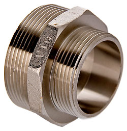 Ниппель переходной НР-НР 1/2"*1/4" хром  (VTr.580.N.0402)