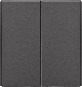 Переключатель 2кл 10А MIELE STRONG АНТРАЦИТ KRANZ KR-78-0709-5