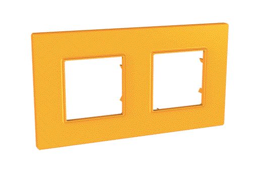 SE Unica Рамка 2-ая Оранжевая Quadro MGU4.704.29