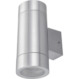 Светильник Ecola GX53 LED 8013A цилиндр 2*GX53 металл накл.IP 65 прозр сатин-хром FS53C2ECH