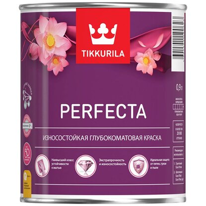 Краска интер.PERFECTA база C глубоко/мат. (0,9л) 178333