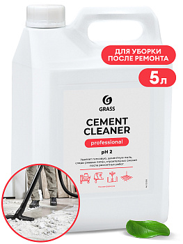 GraSS Очиститель после ремонта CEMENT CLEANER концентрат 5,5кг (4шт/кор) 125305