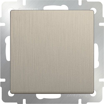 Выключатель 1кл W1110010 Шампань Рифленый WERKEL a051426