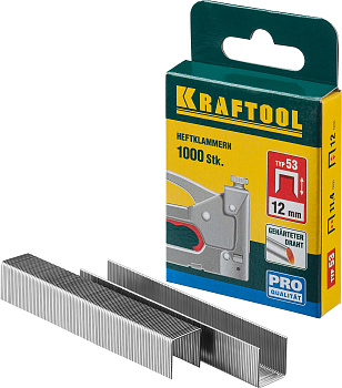 Скобы "KRAFTOOL" 53 тип 12мм 31670-12