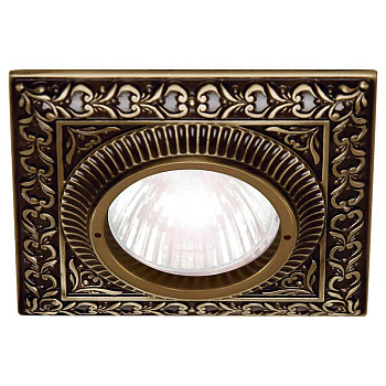 Светильник встраив San-Sebastian 1* MR16  FD1005CPB FEDE