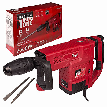INDUSTRIAL Молоток отбойный EDH2000/50-PRO (2000Вт,28Дж,SDS-Max,пика,зубило,рег.скорости,антивибр.си