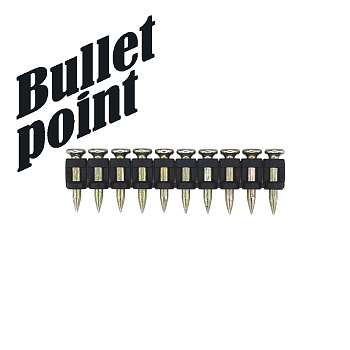 Гвозди по бетону "TOUA" CN EG bullet point 3.05х19мм (1000шт)