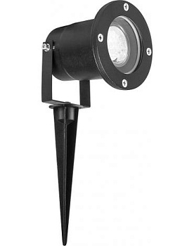 Светильник садово-парковый (тротуарный) SP3735 ,18 LED 230V GU10 черный IP65