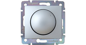 Механизм светорег.СП VALENA 400Вт поворот.алюминий Legrand 770261 Франция