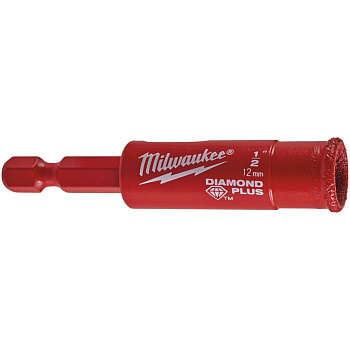 Коронка алмазная "Milwaukee" Ø12мм 49560511*