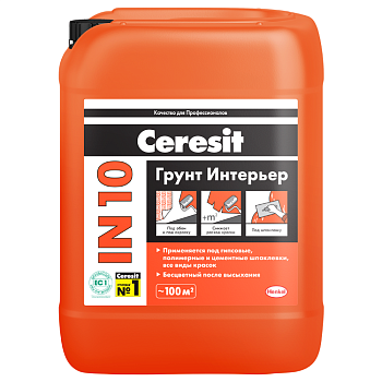 Грунт интерьерный CERESIT IN 10   5л