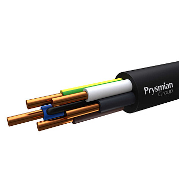 Кабель ВВГнг(А) LS 5х6 (N/PE) 0.66кВ РЭК-PRYSMIAN ГОСТ Рыбинскабель  ост