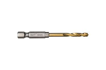 Сверло по металлу "Milwaukee RedHEX HSS-G TiN" Ø4,0мм (уп.2шт) 48894708