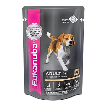 Eukanuba Собака взрослая Ягненок  24*100г