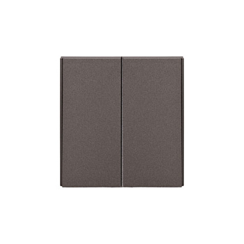 Выключатель 2кл 10А MIELE STRONG ГРАФИТ KRANZ KR-78-0706-6