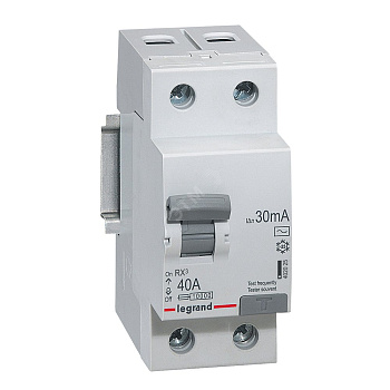 УЗО 2п 40A 30мА тип AC RX3 Legrand 402025 
