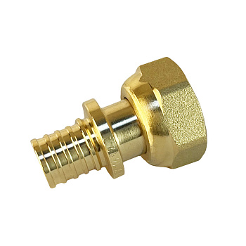 Соединитель надвижной с накидной гайкой 20(2,8) х 1/2" (VALFEX) (320/10) К
