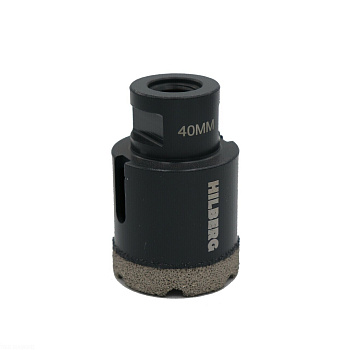 Коронка алмазная для УШМ Super Hard М14 Ø40мм Hilberg HH640