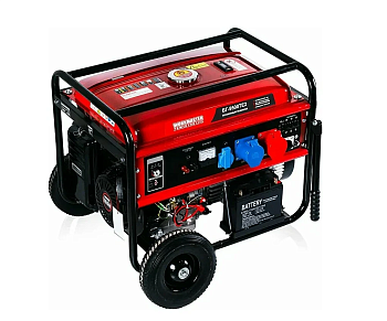 Генератор бензиновый WorkMaster БГ-9500ТЕ2 трехфазный