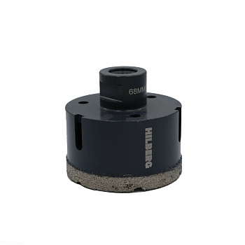 Коронка алмазная для УШМ Super Hard М14 Ø68мм Hilberg HH668