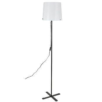 UML-T510 E27 BLACK-WHITE Торшер напольный под лампу Е27. 60W. Черный-Белый. ТМ Uniel