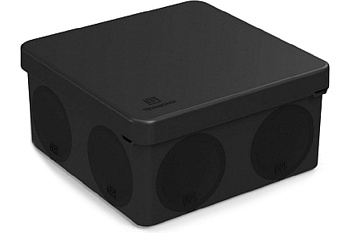 Коробка разветвительная  о/у 70*70*40 Черная HF Безгал IP66 Промрукав 60-0200-9005 (1/150) ост