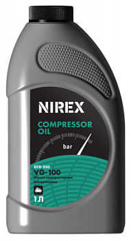 масло NIREX компрессорное минеральное GTD 250 1л  32294 (ЧЗ)
