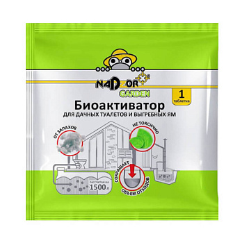 BIOWC3 Биоактиватор д/дачных туалетов и септиков 30г порошок универсал Nadzor Garden/60/30