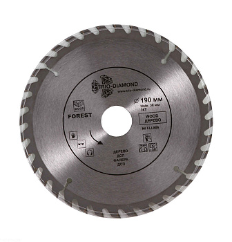 Диск пильный по дереву Ø190x36T/30-20мм Trio Diamond FLL806