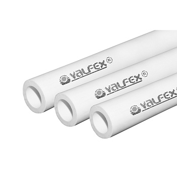 Труба SDR 6 PN20  ф40х6,7 мм (40) (Valfex), 4м БЕЛАЯ