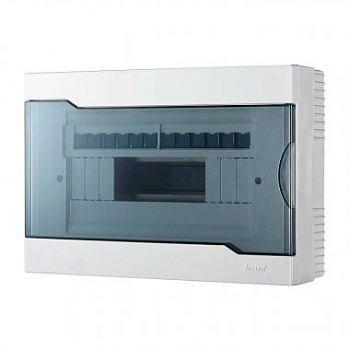 Щит пласт LEZARD ЩРН-П-12 Накладной С Прозр Крышкой 730-2000-012 IP40 