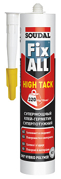 клей FIX ALL Хай Тек Соудал (моментальный) 290мл.  119129