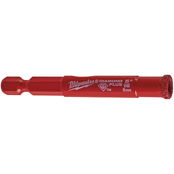 Коронка алмазная "Milwaukee" Ø8мм 49560507*
