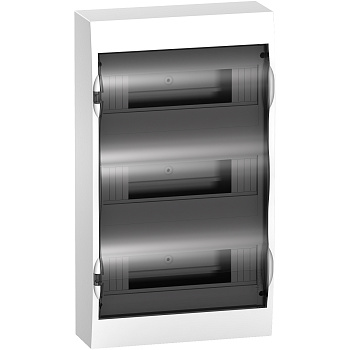 EZ9E312S2SRU CITY9 BOX накладной 36 мод прозрачная дверь IP40 SE