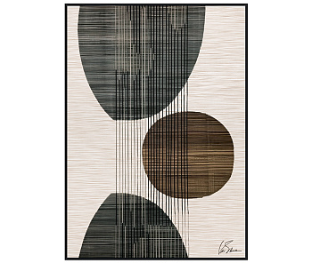 8257047 Картина  Victoria Stenova  CRAFT /50*70 холст,черная рама