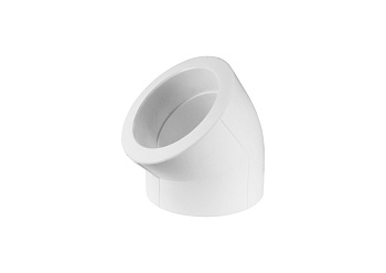 Угол  45гр. x 25 (300/50) (Valfex) БЕЛЫЙ