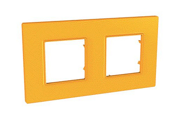SE Unica Рамка 2-ая Оранжевая Quadro MGU4.704.29