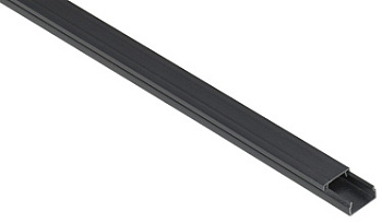 Кабель-канал  20х10 Черный ЭЛЕКОР (96/2) EL-KK10-020-010-1-K02 IEK 