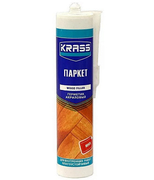 Герметик по дереву KRASS Parquet венге (300мл.)
