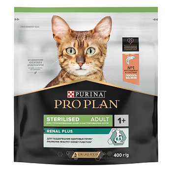PRO PLAN Cat дСтерилиз Лосось 8x400г ЧЗ