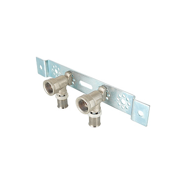 Пресс-монтажная планка с водорозетками Valtec 16х1/2" ВН (VTm.224.N.001604)
